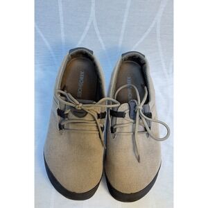 Xero Shoes Mens 7.5‎ Beige Hana Hemp Canvas Minimalist Barefoot Lace Up Sneakers